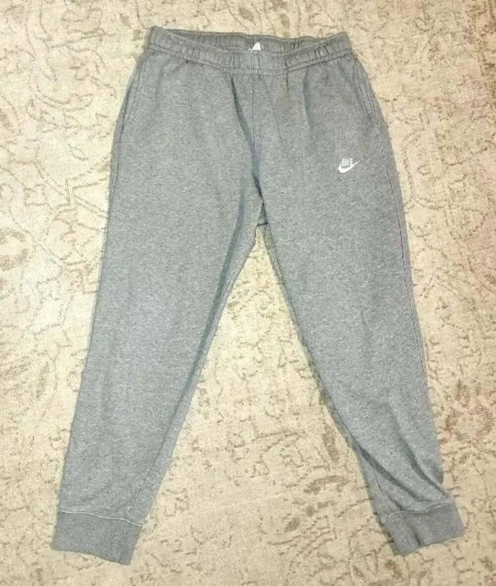 Nike Men's Fleece sweatpants sz Large BV2671 grey Casual gym joggers